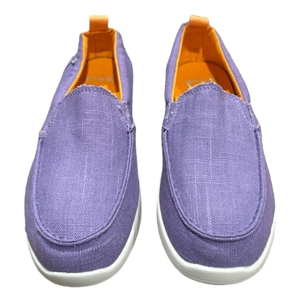 NWOT - Sanuk Sidewalk Surfer Lite Shoes - Purple - Size 6